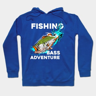 FISHING BASS ADVENTURE Hoodie